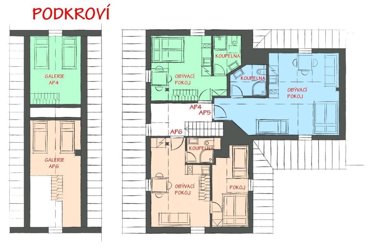 Apartmany U Muzea Horni Blatna Exterior photo