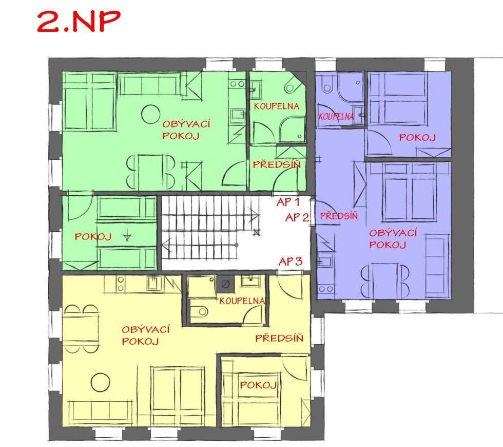Apartmany U Muzea Horni Blatna Exterior photo
